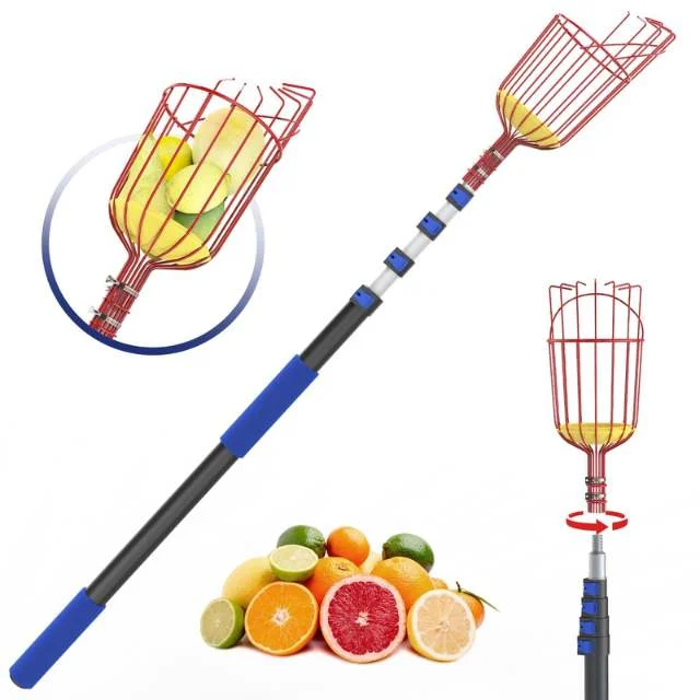 Fruit Picking Telescopic Pole for OEM aluminum pole manufacturing