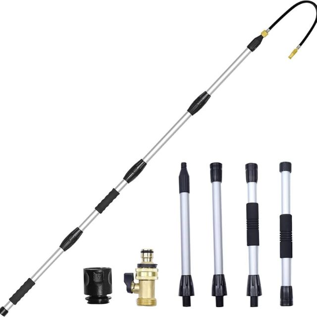 Multi-Section Garden Hose Extension Pole