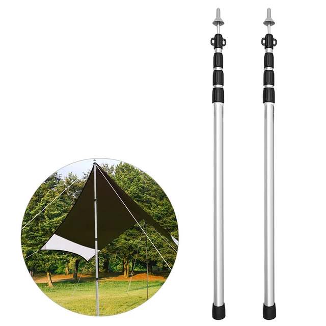 Telescopic Aluminum Tent Poles