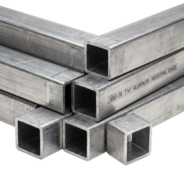 1x1 Aluminum Square Tubing