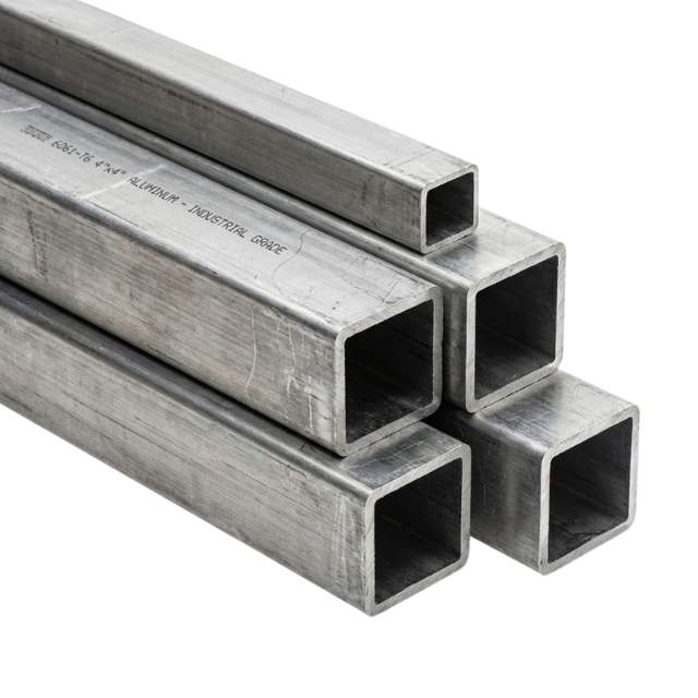 4x4 Aluminum Square Tubing