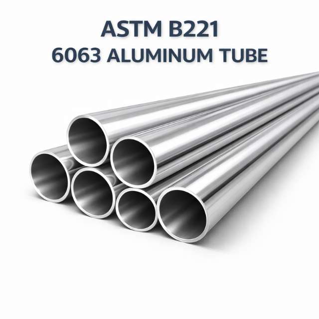 ASTM B221 6063 Aluminum Tube