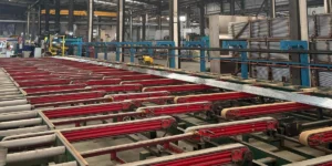 Aluminum Extrusion Process at Xingyong aluminum pole factory
