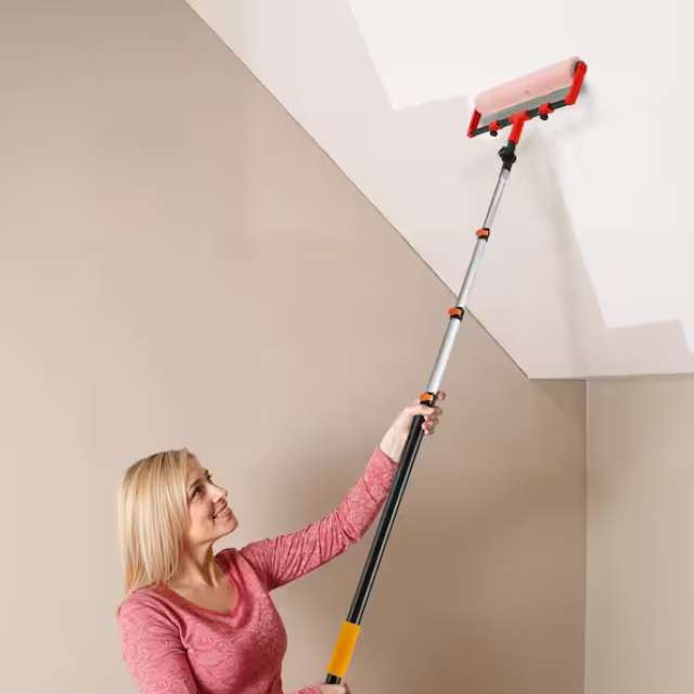 Aluminum Flip Lock Telescopic Pole for Painting
