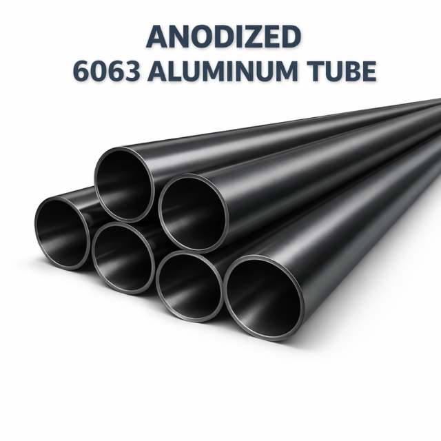 Anodized 6063 Aluminum Tube