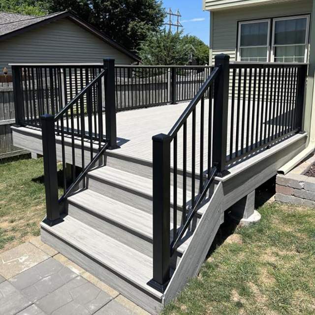 Black Aluminum Railing