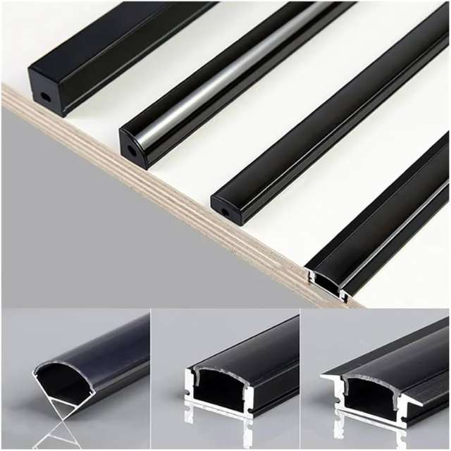 Black LED Profile