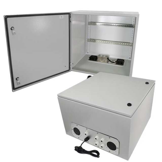 DIN rail enclosure