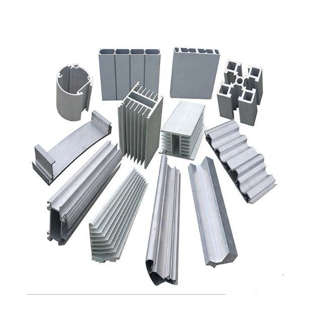 Extruded 6063 Aluminum Profiles