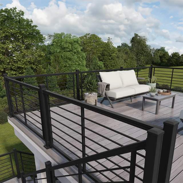 Horizontal Aluminum Railing