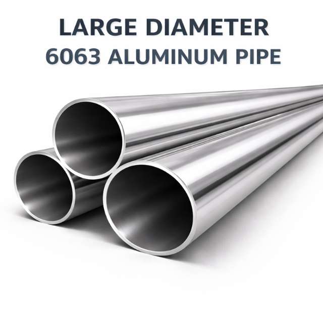 Large Diameter 6063 Aluminum Pipe