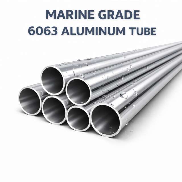 Marine Grade 6063 Aluminum Tube