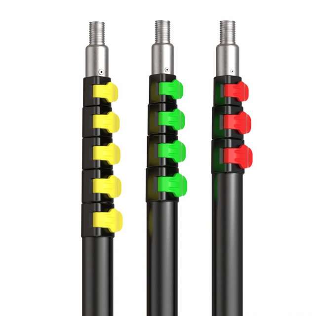OEM Aluminum Flip Lock Telescopic Pole