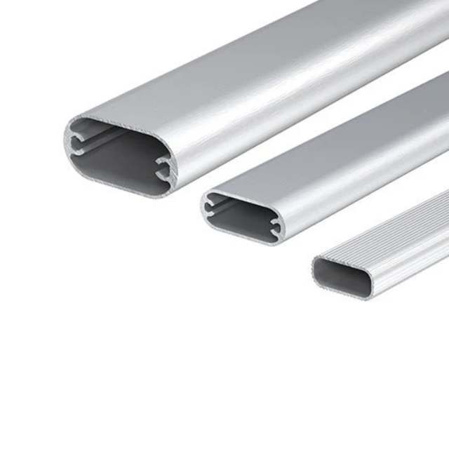Oval Aluminum Tube