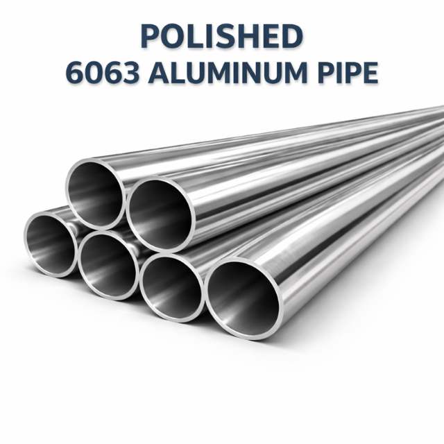 Polished 6063 Aluminum Pipe