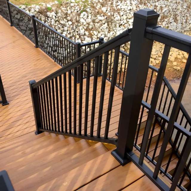 Powder Coated Aluminum Railings
