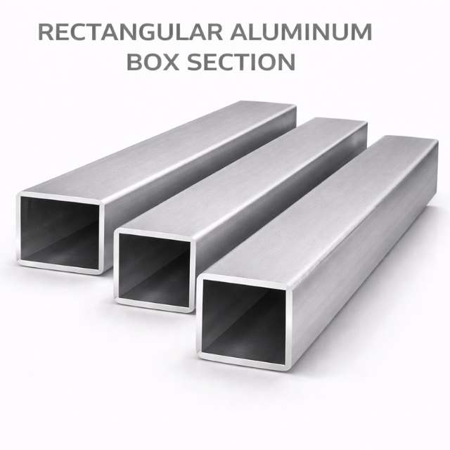 Rectangular Aluminum Box Section