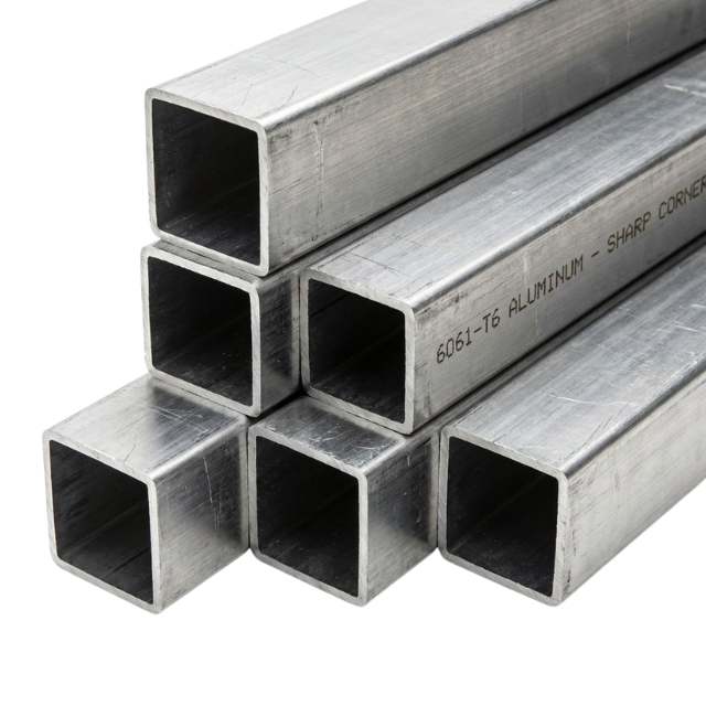 Sharp Corner Aluminum Square Tubing