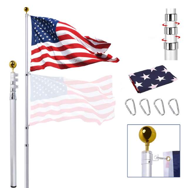 Telescoping Flag Pole 30 ft