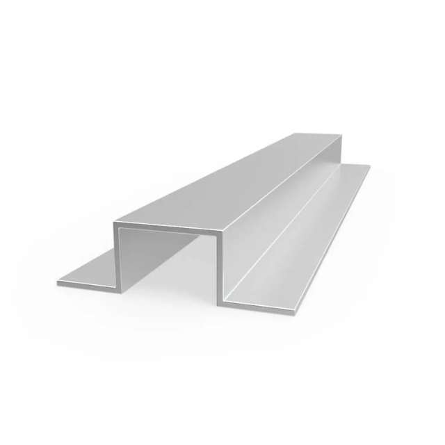 aluminium top hat extrusion