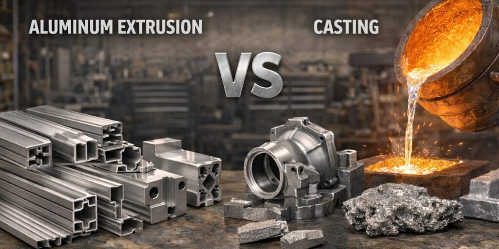aluminum extrusion vs casting