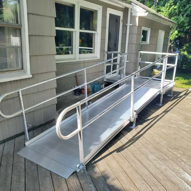 Aluminum Handicap Ramp