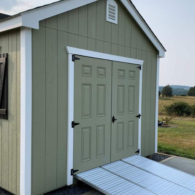 Aluminum Ramp for Shed