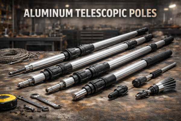 aluminum telescopic poles