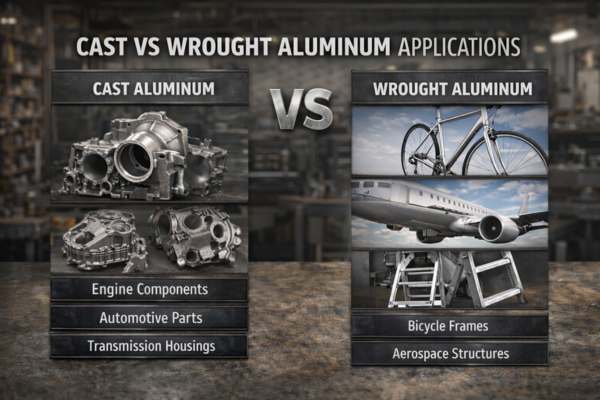 cast vs wrought aluminum applications