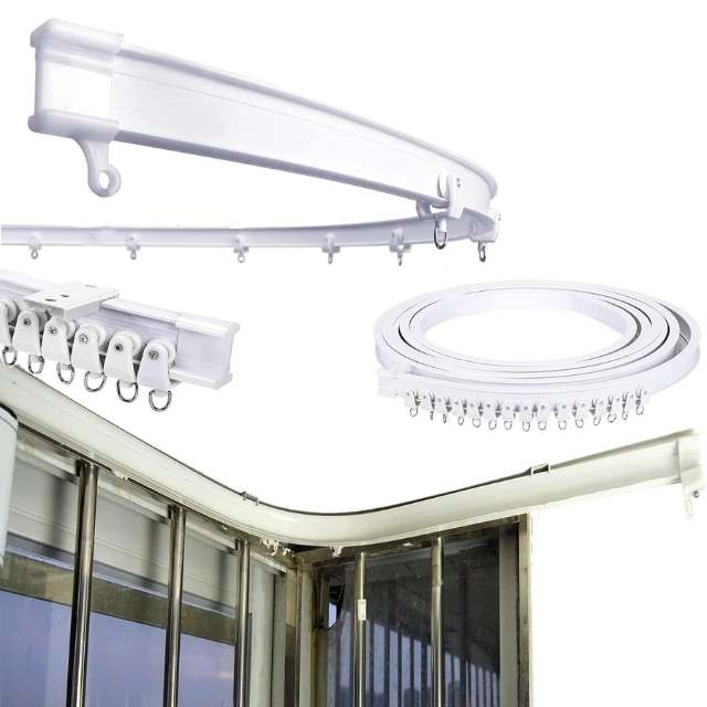 Flexible Ceiling Curtain Track