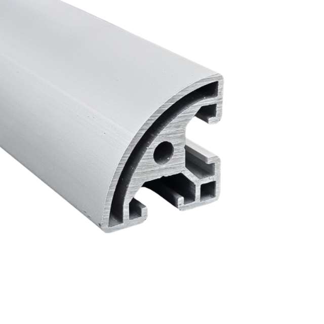 half round aluminum extrusion