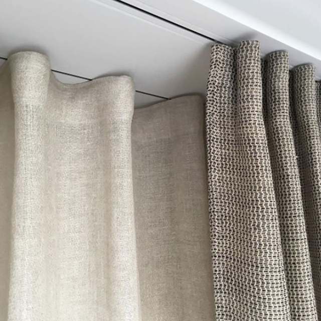 Hidden Ceiling Curtain Track