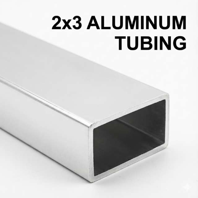 2x3 Aluminum Tubing
