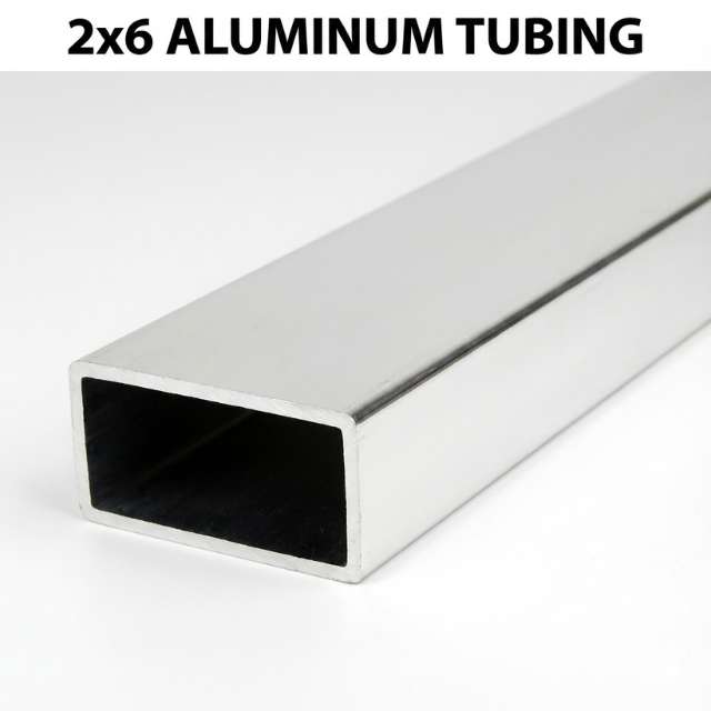 2x6 Aluminum Tubing