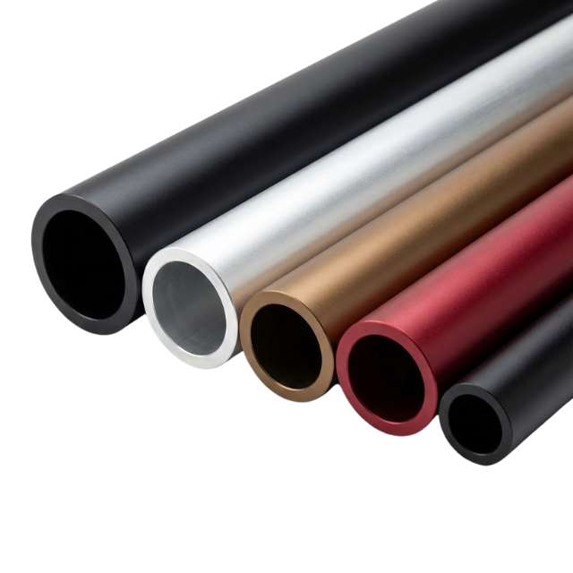 Anodized Thick Wall Aluminum Tubing