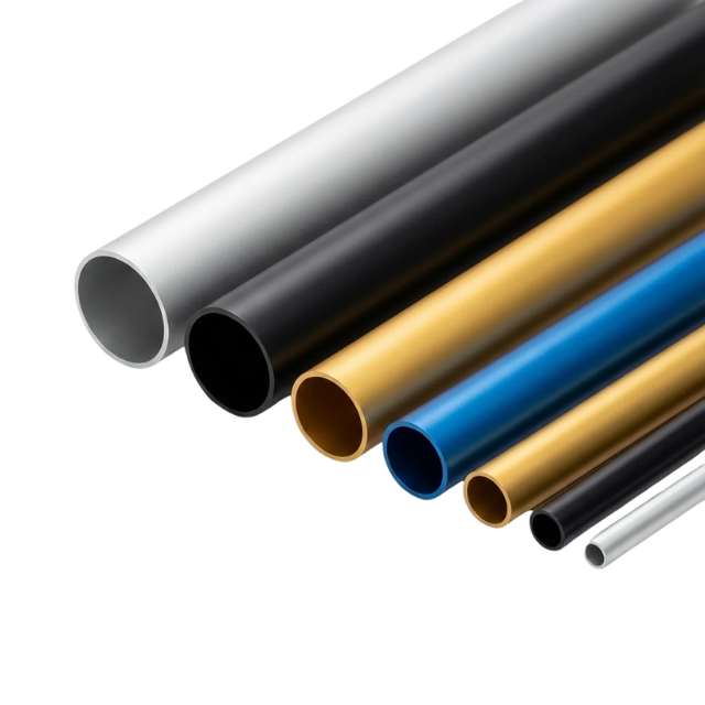 Anodized Thin Wall Aluminum Tubing