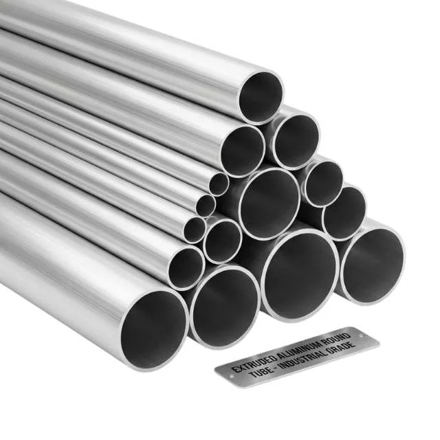 Extruded Aluminum Round Tube for OEM aluminum pole manufacturing
