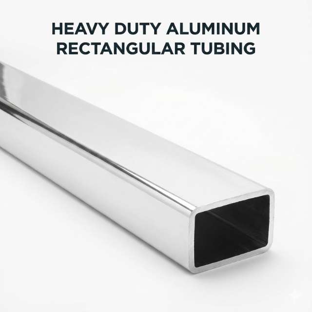 Heavy Duty Aluminum Rectangular Tubing