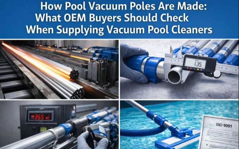 How Pool Vacuum Poles Are Made: What OEM Buyers Should Check When Supplying Vacuum Pool Cleaners