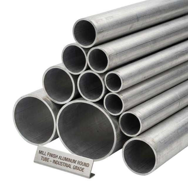 Mill Finish Aluminum Round Tubing
