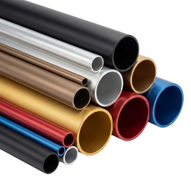 Round Anodized Aluminum Tubing