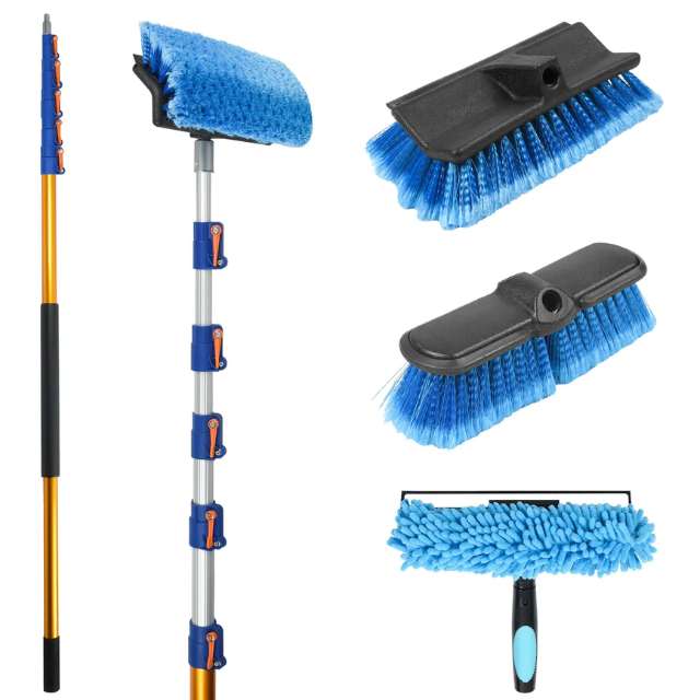 Cepillo para fregar para poste de extensión