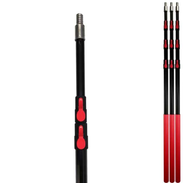 Spring Button Telescoping Pole