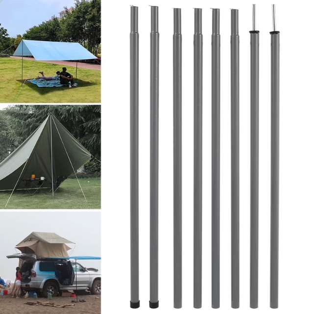 Aluminum tent poles bulk packaging for export