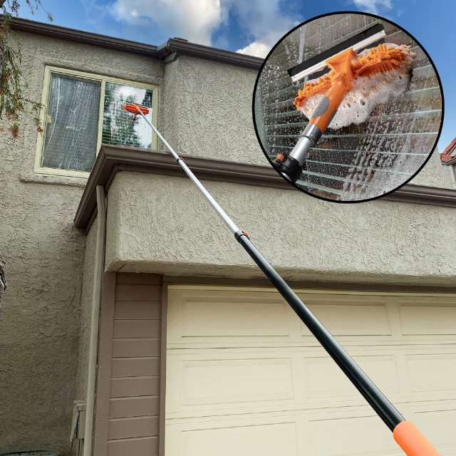 Extensión para cepillo de ventana