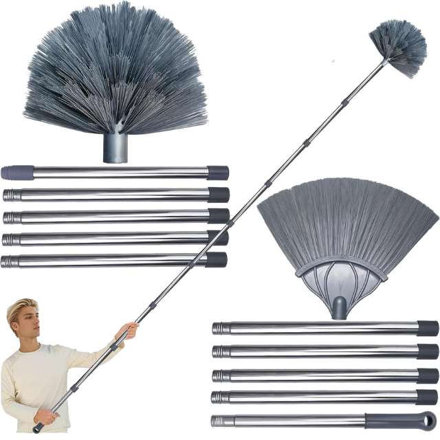 Cepillo de alambre para poste de extensión