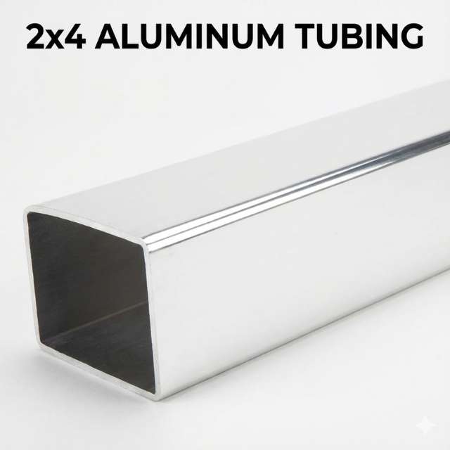 Aluminum 2x4 Tubing