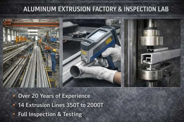 Aluminum quality inspection laboratory with salt-spray, tensile and coating-thickness testing at Xingyong