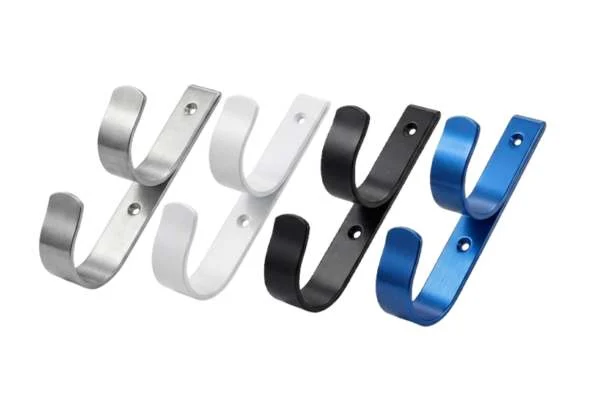 Aluminum pool pole hanger and wall storage rack for poles and cleaning tools by Xingyong