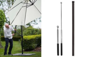 Aluminum Umbrella Pole for OEM aluminum pole manufacturing